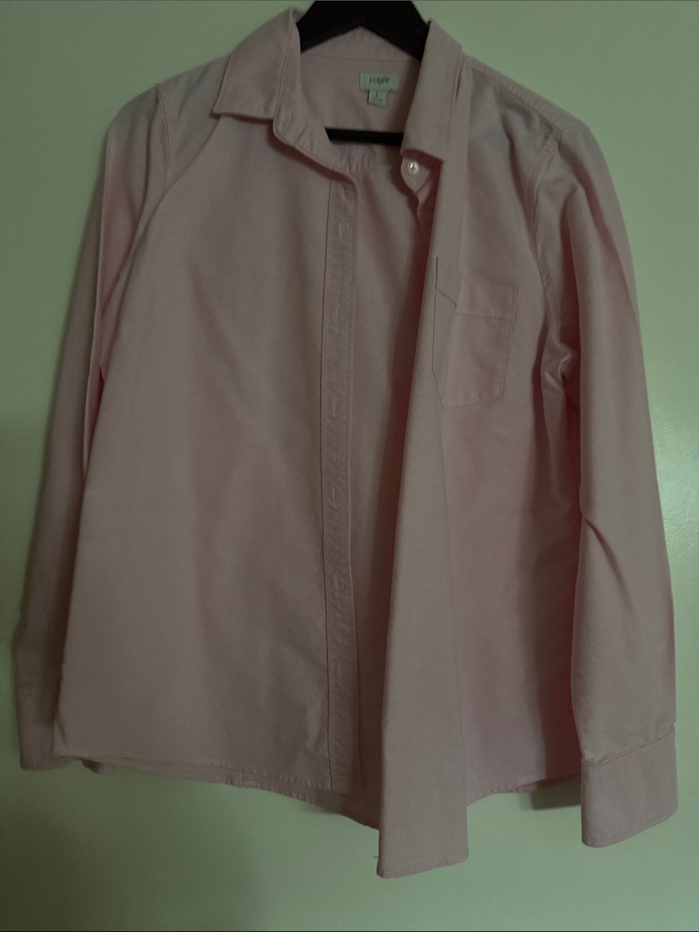 J. Crew Pink Button-Down Shirt